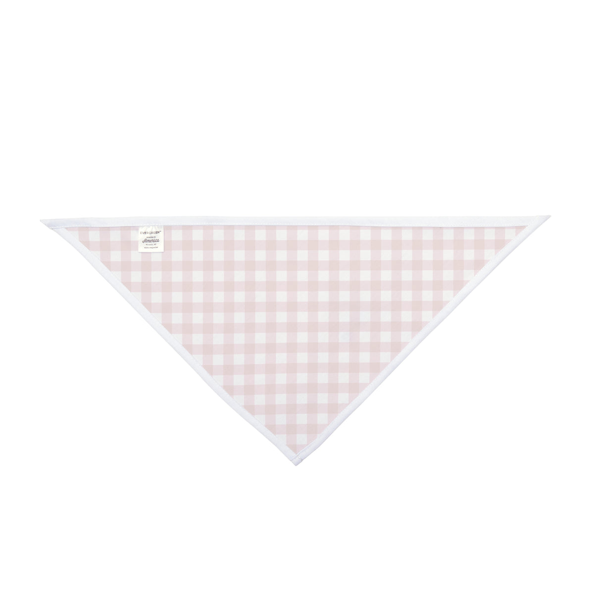 Thanksgiving Gingham Dog Bandana