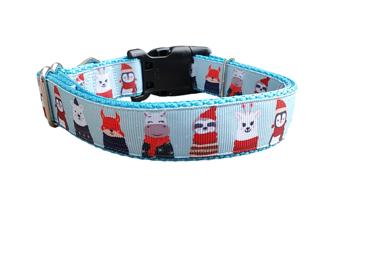 Sweater Animals Christmas Dog Collar